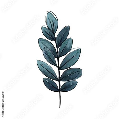 variant different autumn leaf element stock