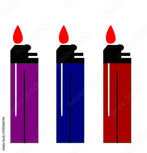 colored pencils vector