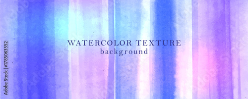 Elegant watercolor, ink vector background with pink, blue, white colors for cover, invitation template, wedding card, menu design. Luxury bright gradient backdrop. 