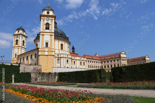 gardens of the Jaroměřice nad Rokytnou Castle in the Czech Republic