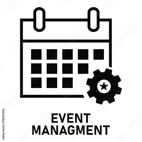 Calendar thin line icons set. Reminder organizer event signs. Calendar notification icons. Containing date, schedule, appointment, agenda, organization, event, and more. Vector illustration