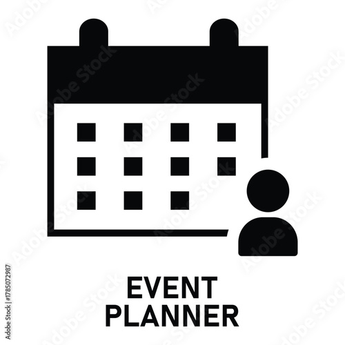 Calendar thin line icons set. Reminder organizer event signs. Calendar notification icons. Containing date, schedule, appointment, agenda, organization, event, and more. Vector illustration