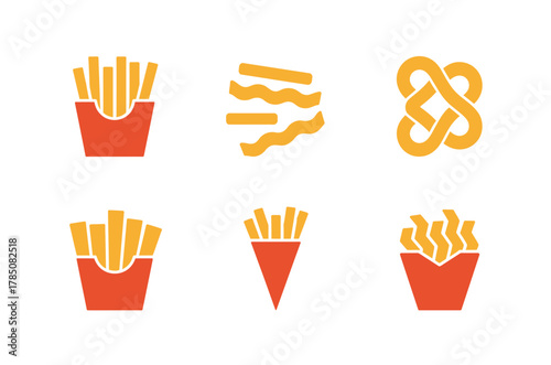Crispy Fries Illustration  
