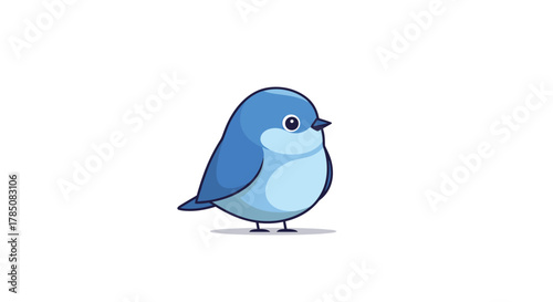 This adorable pixel art blue bird is ready to take flight into your next creative project.
