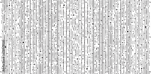 Vector fabric texture. Distressed texture of weaving fabric. Grunge background. Abstract halftone vector illustration. Overlay to create interesting effect and depth. Black isolated on white. EPS10.