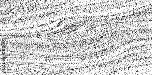 Vector brush stroke texture. Distressed uneven grunge background. Abstract vector illustration. Overlay over any design to create interesting effect and depth. Black isolated on white. EPS10