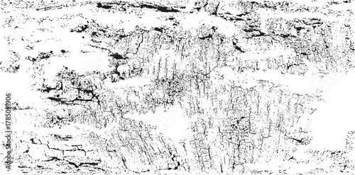 Rough black and white texture vector. Distressed overlay texture. Grunge background. Abstract textured effect. Vector Illustration. Black isolated on white background. EPS10
