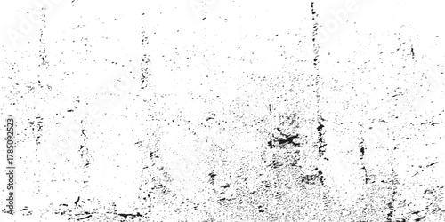 Rough black and white texture vector. Distressed overlay texture. Grunge background. Abstract textured effect. Vector Illustration. Black isolated on white background. EPS10
