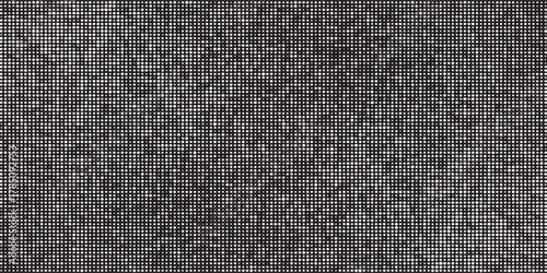 Vector fabric texture. Distressed texture of weaving fabric. Grunge background. Abstract halftone vector illustration. Overlay to create interesting effect and depth. Black isolated on white. EPS10.