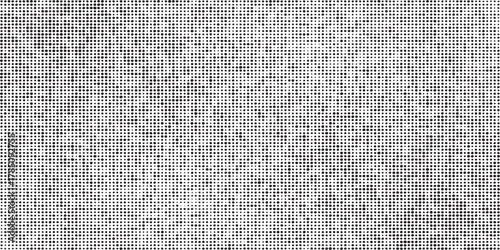 Vector fabric texture. Distressed texture of weaving fabric. Grunge background. Abstract halftone vector illustration. Overlay to create interesting effect and depth. Black isolated on white. EPS10.