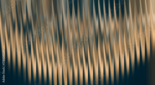 Abstract artistic display with dynamic patterns and textures that creates visual depth. A soft, flowing image