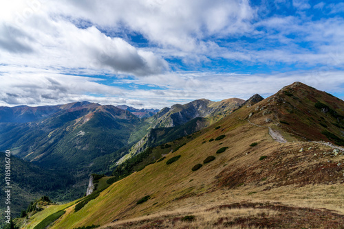 Fototapeta Naklejka Na Ścianę i Meble -  Western Tatras in September.