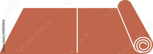 Fitness Meditation and Wellness Scene Representing Healthy Balanced Lifestyle Vector illustration