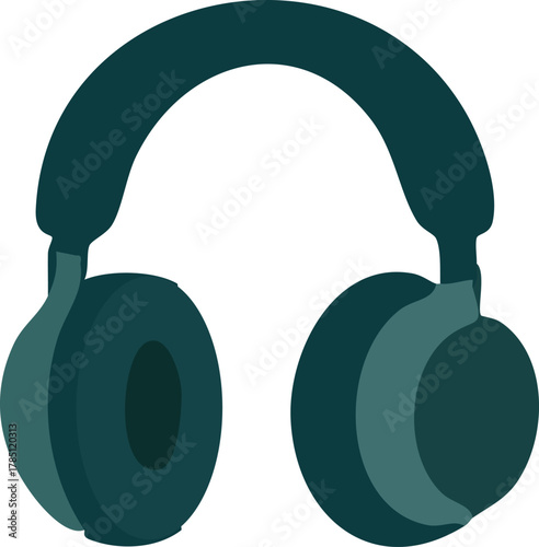 A pair of over-ear headphones designed for comfortable listening and focused audio experiences.