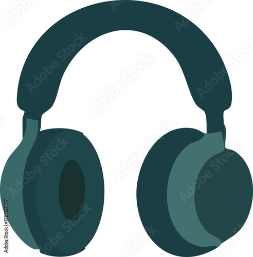 A pair of over-ear headphones designed for comfortable listening and focused audio experiences.