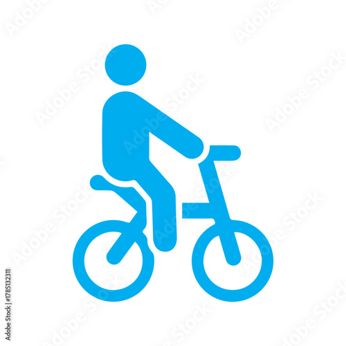 Riding Bicycle Icon