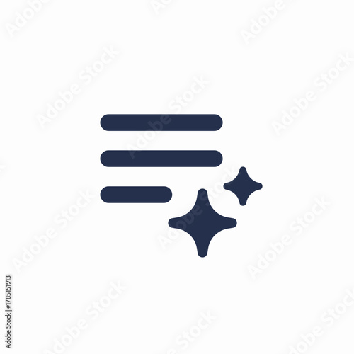 text generator icon sign vector
