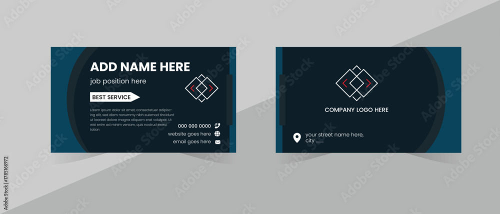 Fototapeta premium marketing business template design and unique design