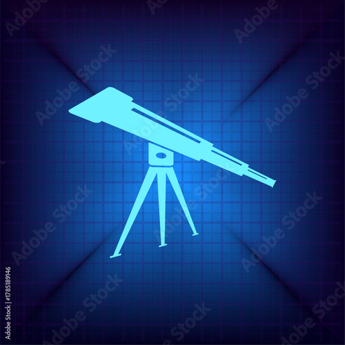 Vector illustration on a blue background