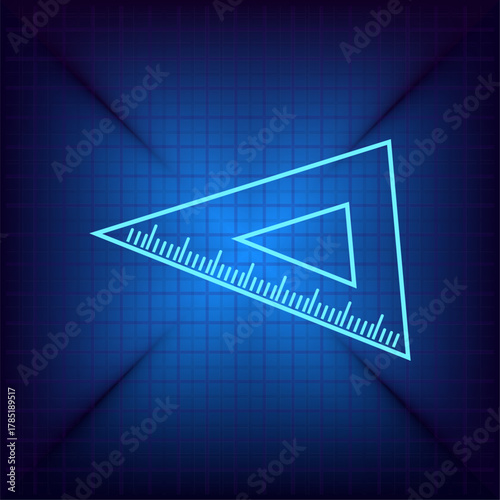 Vector illustration on a blue background