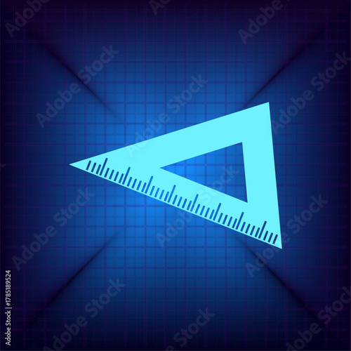 Vector illustration on a blue background