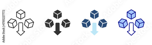 Glycemic Index Icon Set. Designed In Multi Style