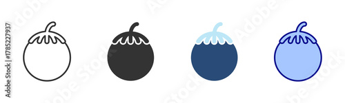 Tomato Icon Set. Designed In Multi Style