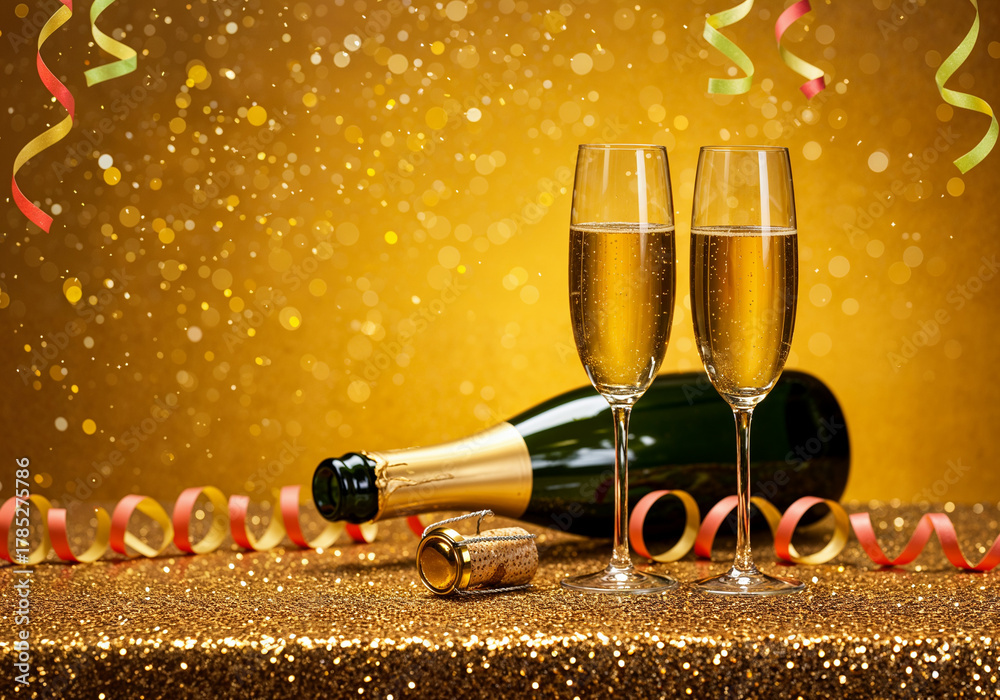 Fototapeta premium Auf ein neues Jahr