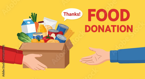 Food Donation Drive: Supporting Communities with Essential Groceries