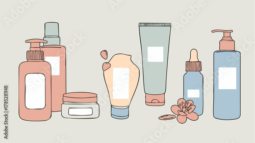 illustrated_skincare_products_row_with_flower_elements