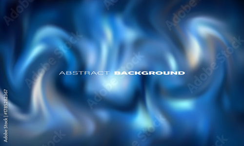  flowing blue abstract background featuring swirling light patterns and soft gradients. Ideal for tech, corporate, or creative designs needing a modern,