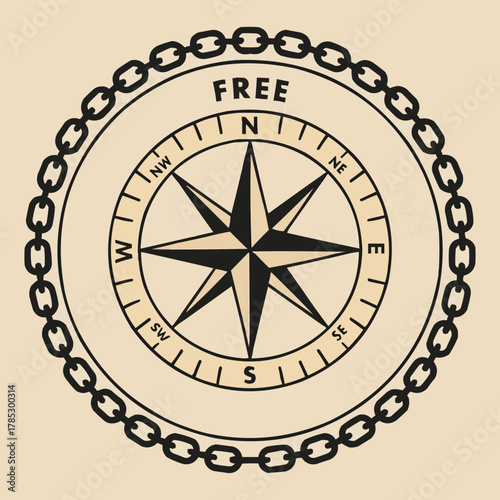 Compass Pointing “Free”