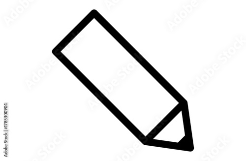 えんぴつのシンプルなベクターアイコン