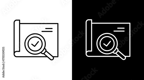 Project Scope  White Icon Set Design