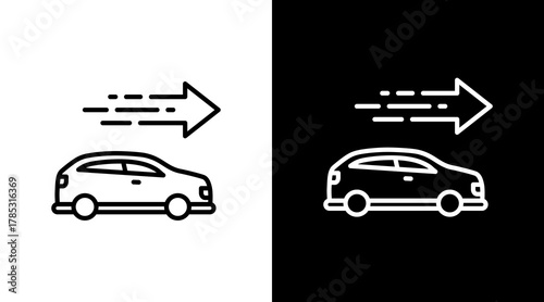 Race  Icon Set Multiple Style Collection