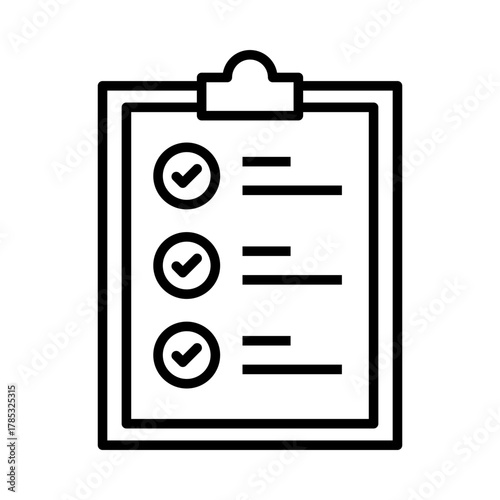 positive checklist icon