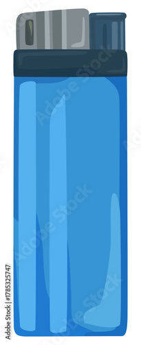 シンプルなライターのイラスト ベクター素材