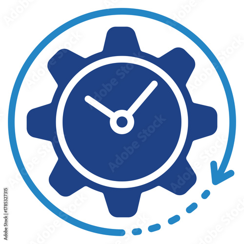 Consistency Mini Illustration Icon. Use For Modern Concept, Print, Ui, Ux Kit, Web And App Development. Vector Related To Business Finance, Management And More