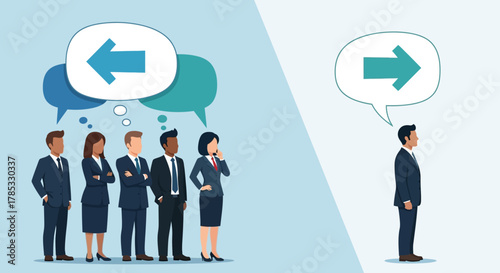 Divergent Thinking - Individual vs. Group Perspectives in Business.