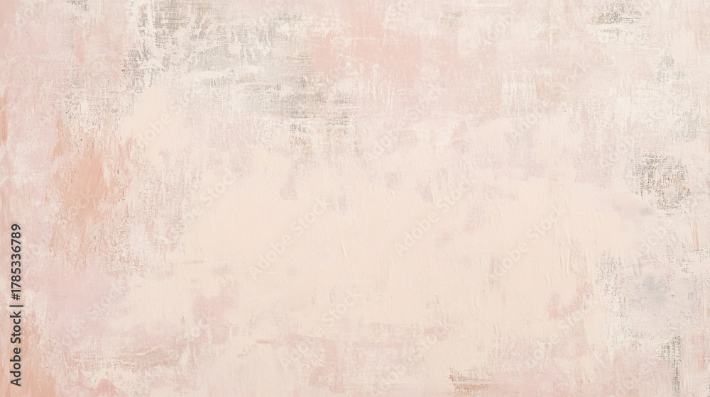 Fototapeta premium Abstract pale cream color paint texture background