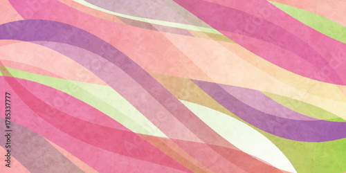 春　和紙　模様　背景　