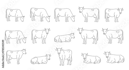 farm animals collection