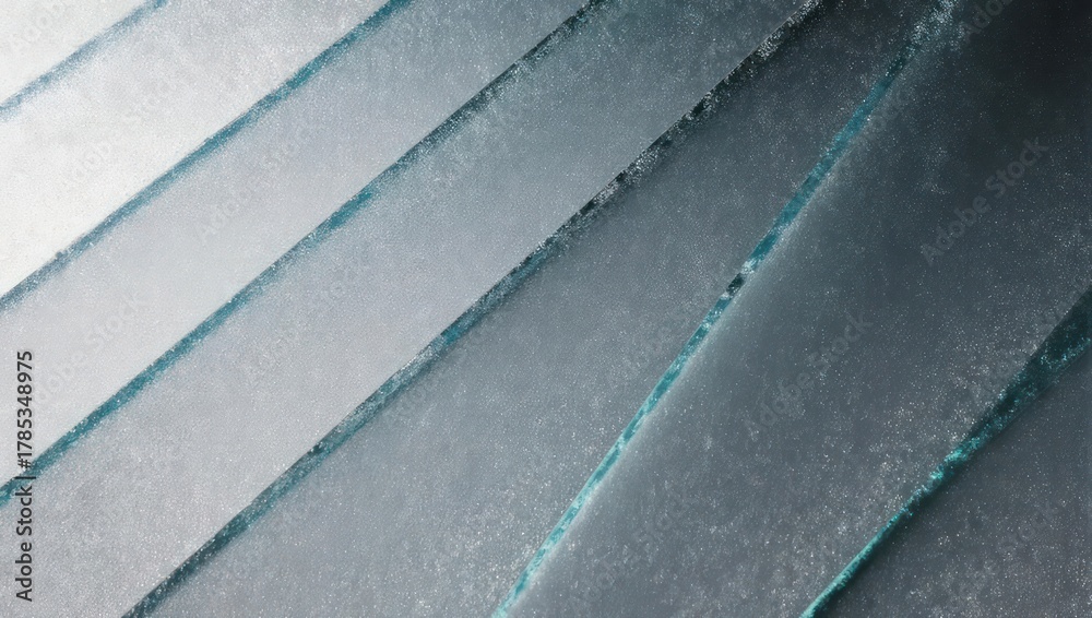 Fototapeta premium Abstract background of diagonally layered gray textured material.