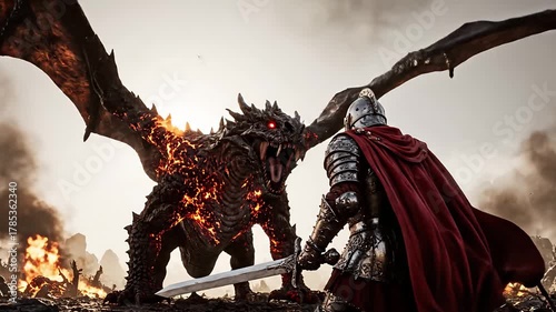 Dawn of the Dragon Slayer An Epic Confrontation of Legends
