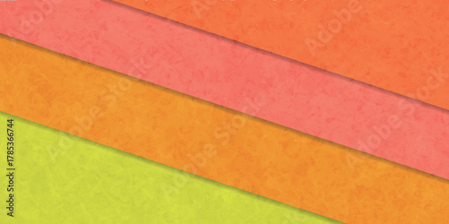 カラフル　和紙　立体　模様　背景