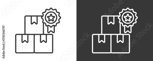 Quality Icon Set Vector Collection Isolated In Black And White