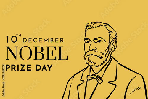Artwork signifies Nobel Prize Day celebration on December 10