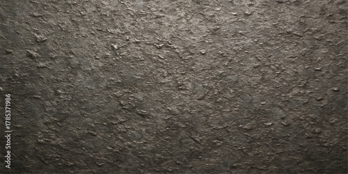 Rough, dark asphalt road surface texture background pattern in gray and black stone material detail