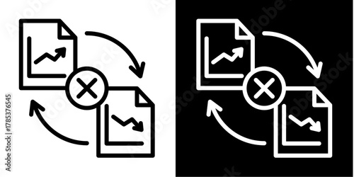 Data Manipulation  Icon Set White Style Collection
