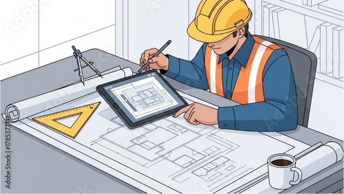 Architectural Design and Planning Process with Digital Tools